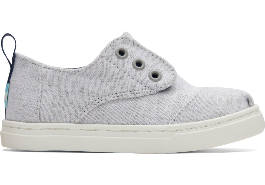 Drizzle Grey Chambray Tiny Cordones Sneakers