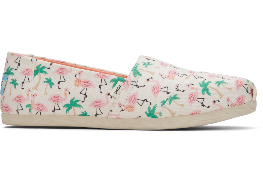 Natural Hawaiian Flamingo Women Alpargata