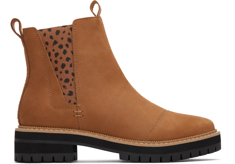 Dakota Leather Lug Boot