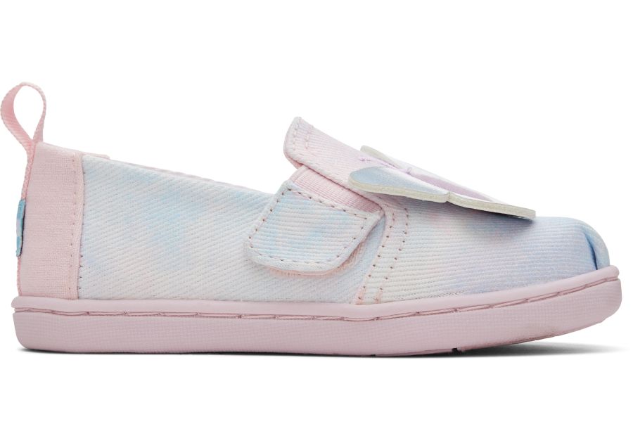 Tiny Alpargata Twin Gore Tie Dye Twill Butterfly