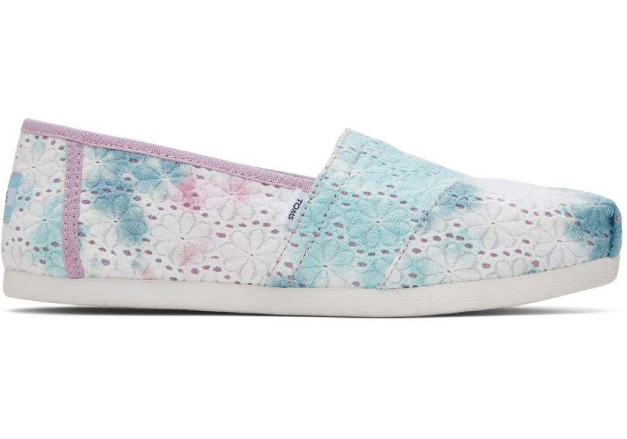 Alpargata Floral Eyelets