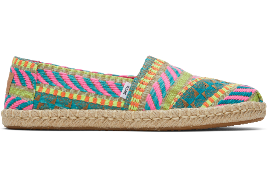 Alpargata Global Jaquard Rope Espadrille Slip On
