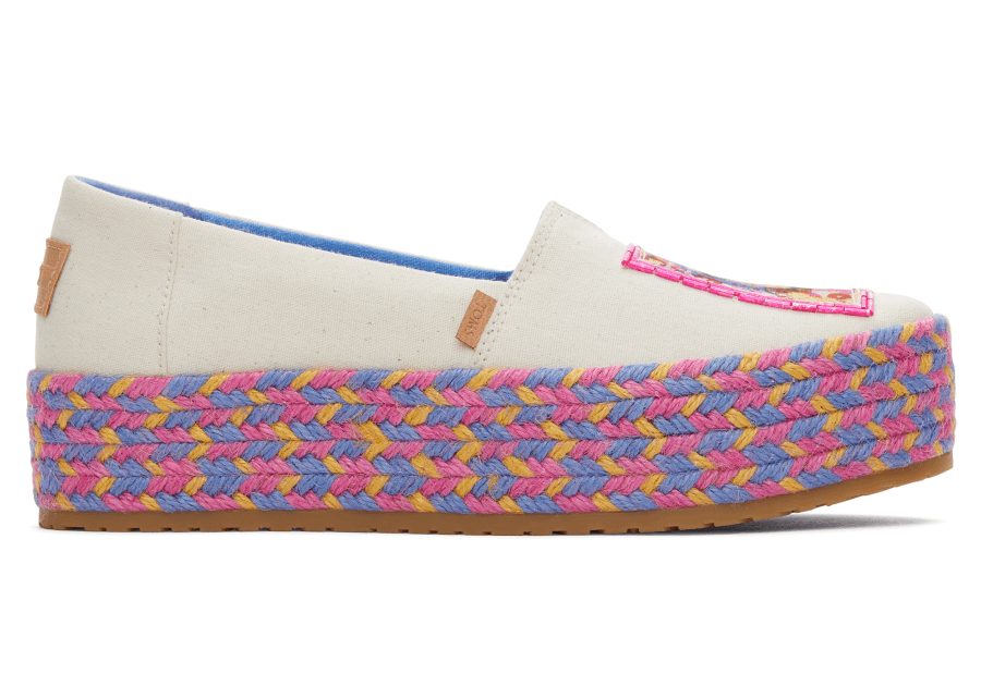 Valencia Frida Kahlo Platform Espadrille